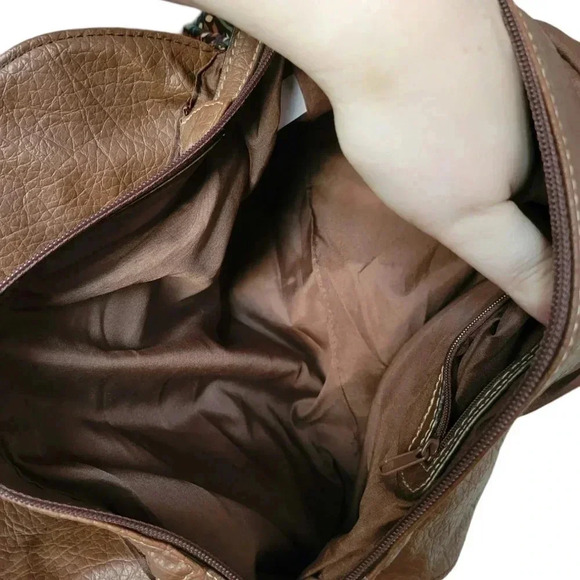 Treviso Multicolored Geometric Slouch Purse - Picture 8 of 8